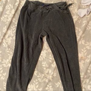 Aeropostale Dark Grey Sweats With Elastic Ankles